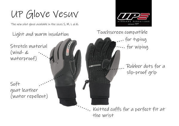 UP - Pilot Glove Vesuv